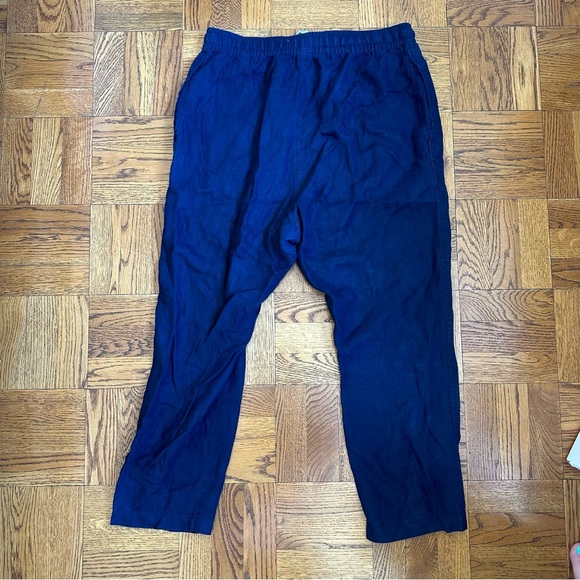 ⏳5 DAYS LEFT⏳ Assembly Label Anya Linen Black Drawstring Pants - Picture 2 of 10